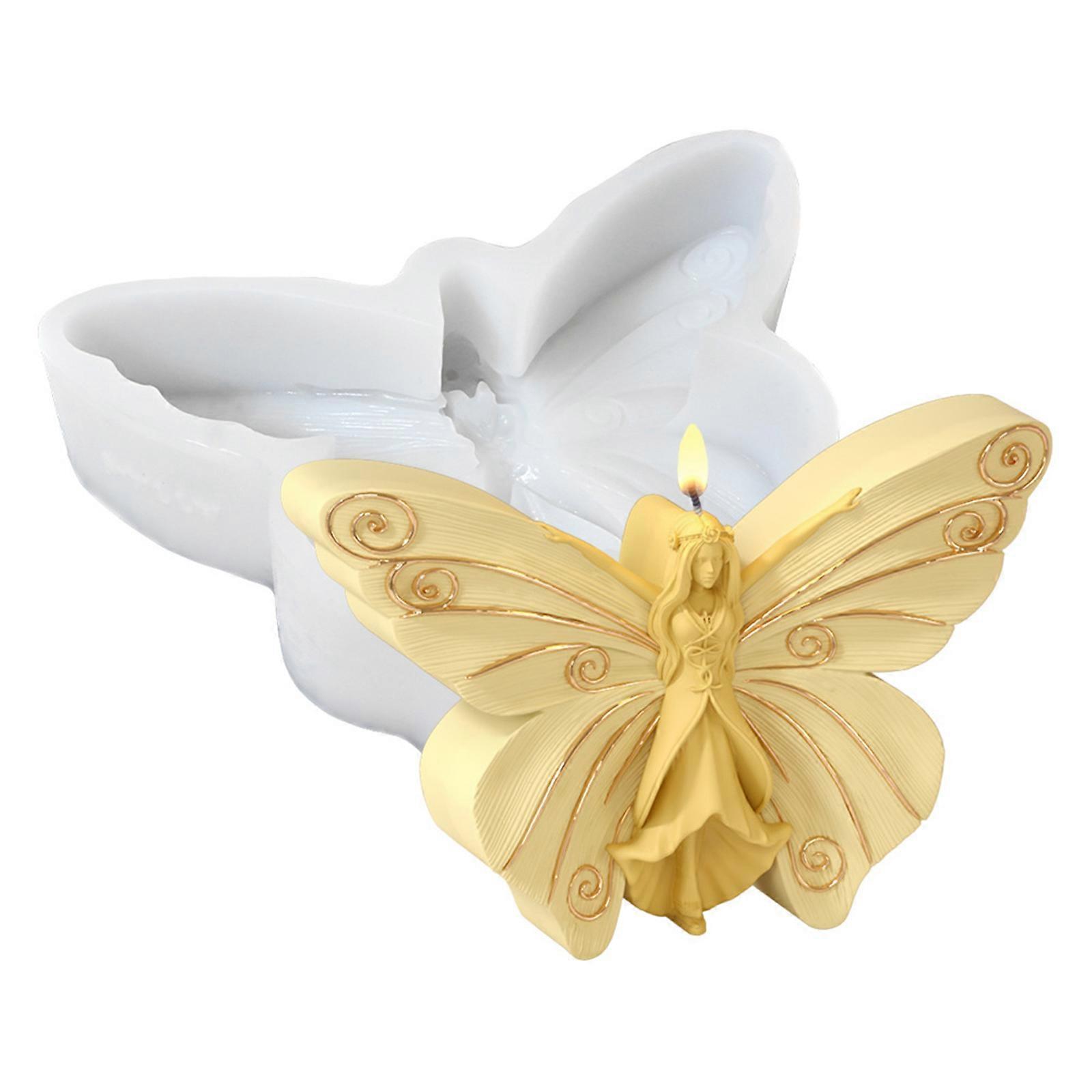 فراشة الجنيات شمعة العفن قوالب الزخرفة اليدوية المسبوكات قوالب السيليكون قوالب اللصقات قوالب اللوازم الحرفية