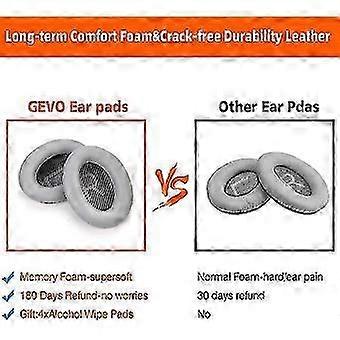 Replacement Ear Pads For By - Comfortable Adaptive Memory Foam And Extra Durable - Fits Quietcomfort 35 & 35ii / So Bose Qc35 & Qc35ii Headphones Made
