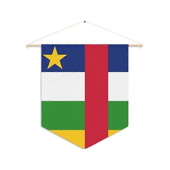 Bunting – Flag of the Central African Republic – 30 x 45 cm – Polyester – To Hang – 1 piece