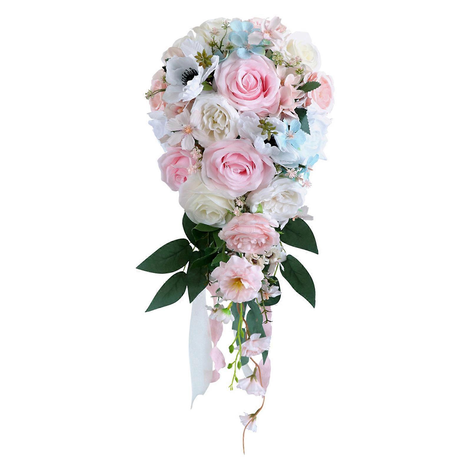 Kunstig brudebuket til frieri Bryllupsceremoni og jubilæum til strandbryllup udendørs bryllup