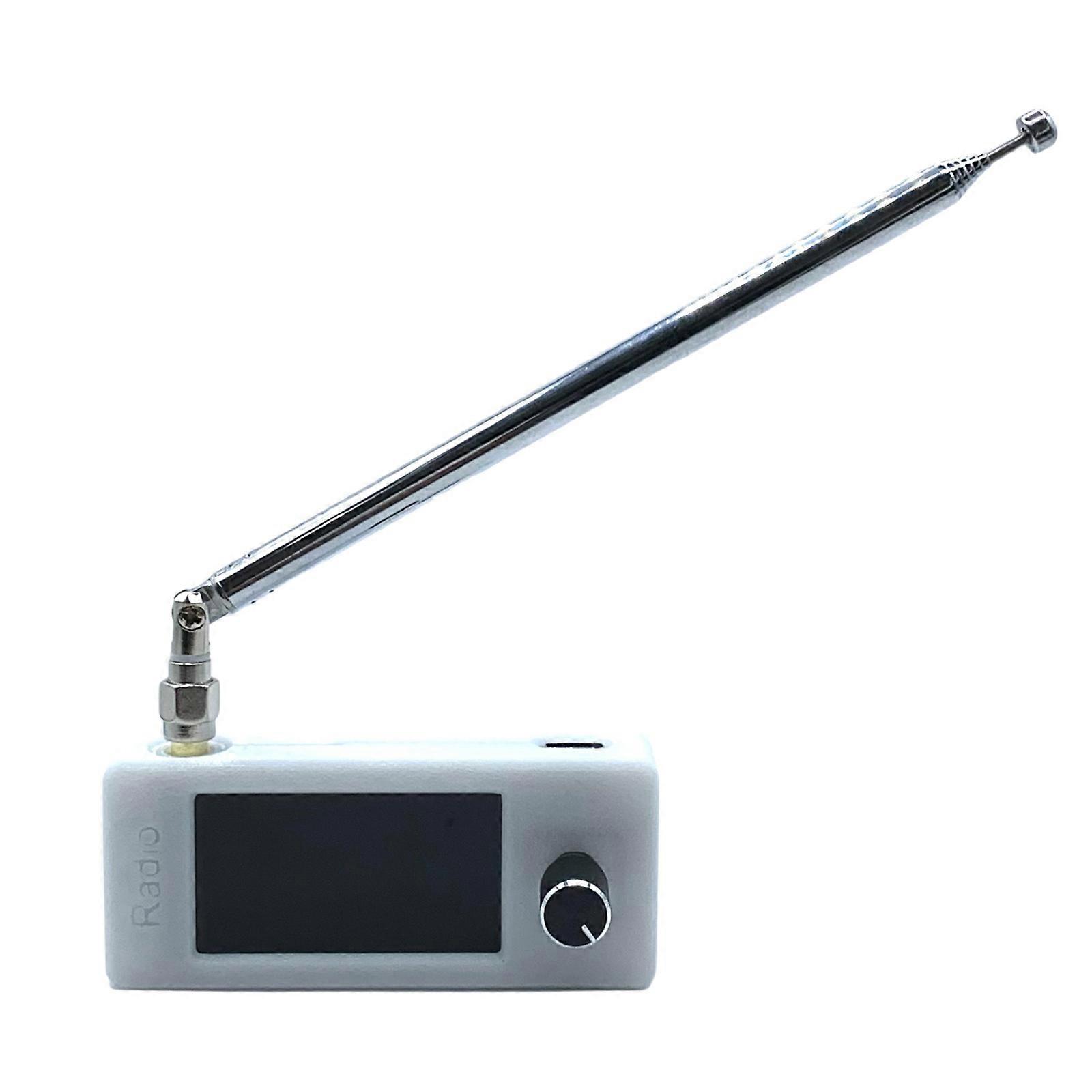 Lightweight Shortwave Radio Receiver 0.5-108MHz SW LW SSB with Builtin Battery for Outdoor Use Enhances Signal Reception