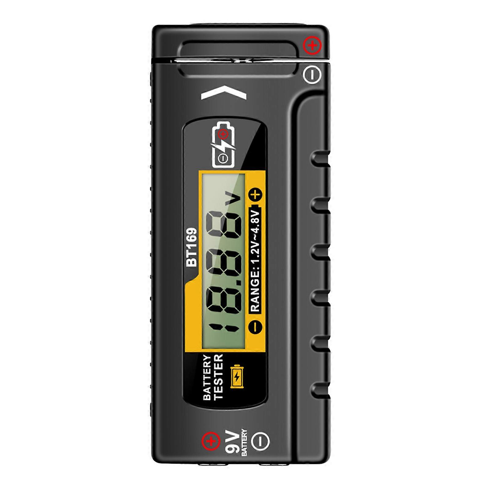Digital Battery Tester Electric Battery Quantity Checker Quick Power Level Assessment Tool for Various Electronic Device