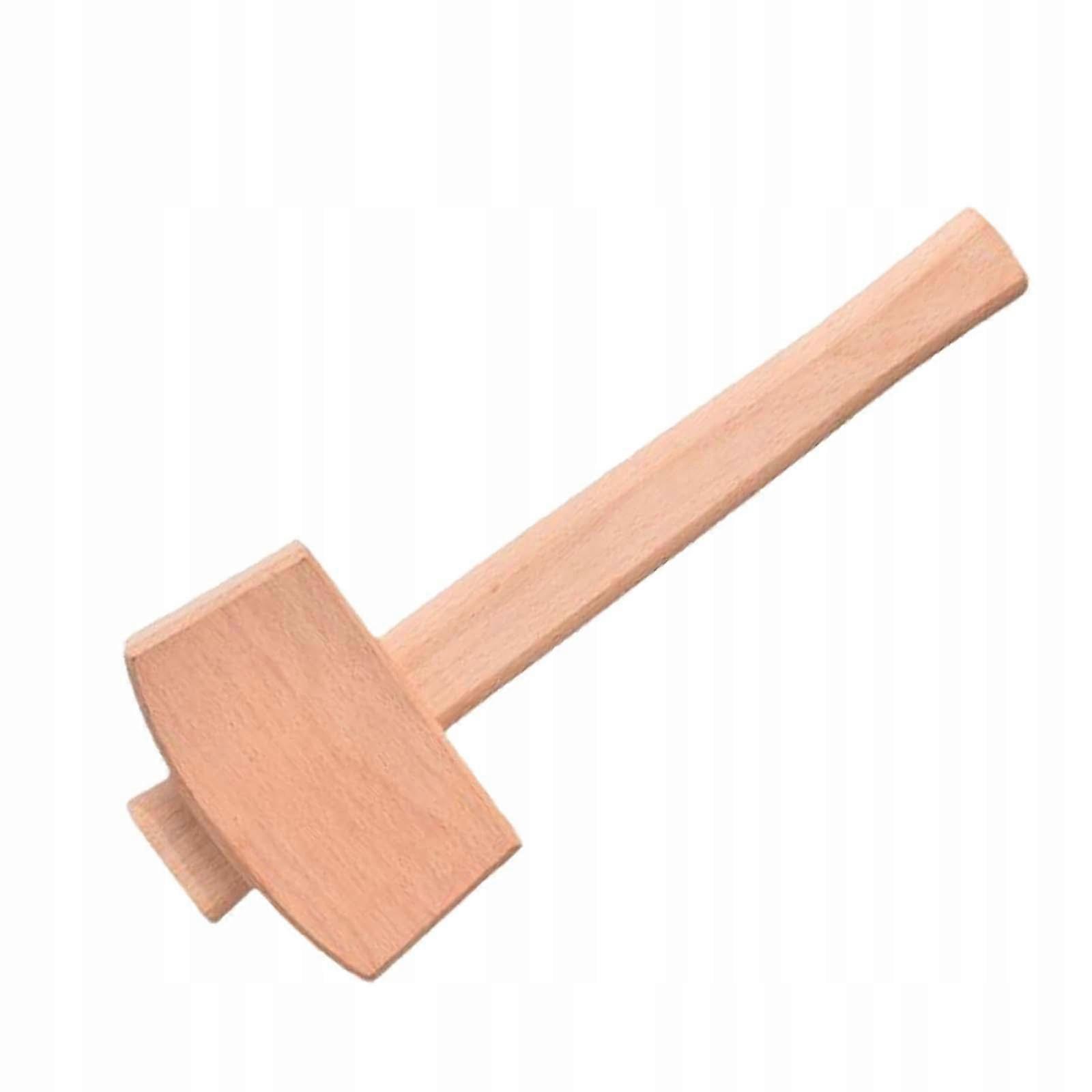 Woodworking Mallet With Handle Professional Beech Solid Wood Mallet Manual