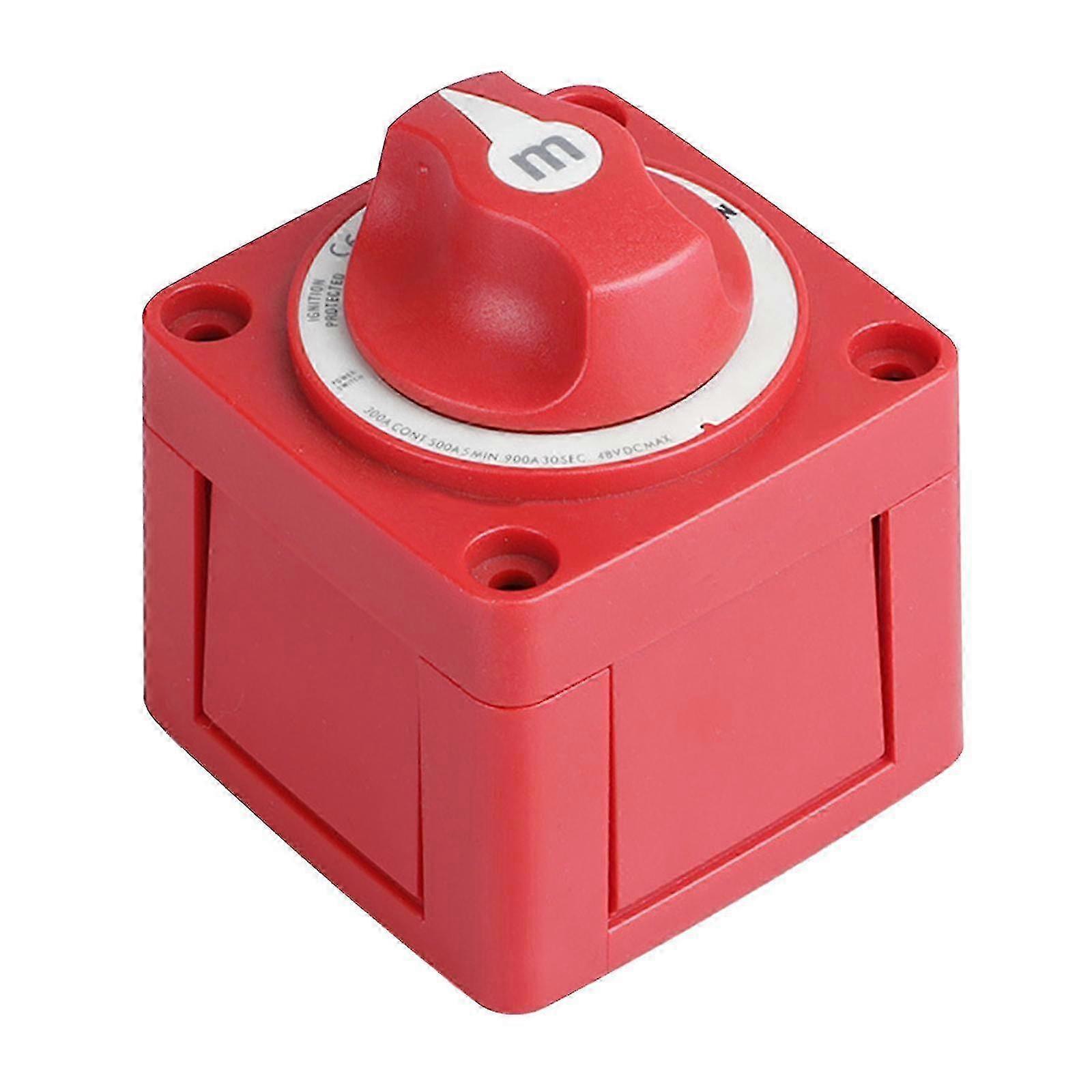 6006 Marine Battery Switch On/Off 4 Position with Knob 2024 Walkbee M Series