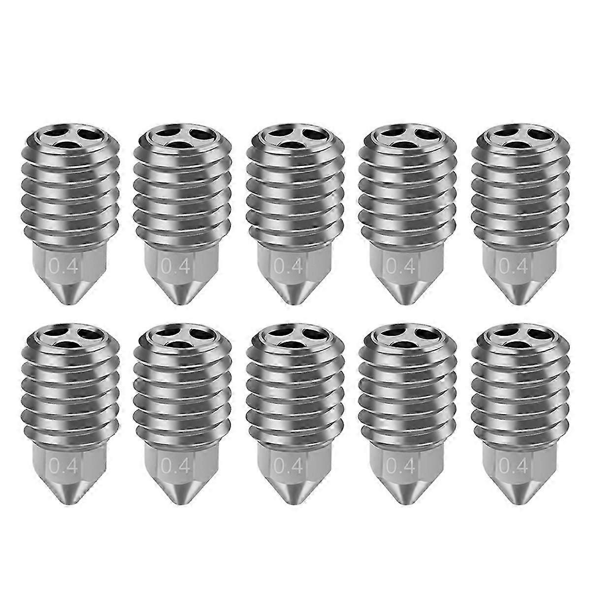 For X1 X1C P1S P1P Copper Plated Nozzle 0.4mm