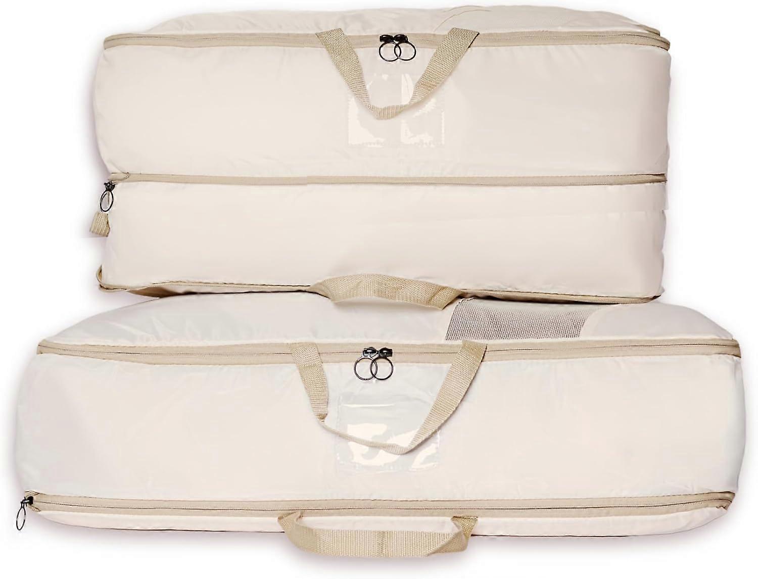 2025 Latest Model  2-pack XXL Comforter Storage Bag - Space Saving Compression