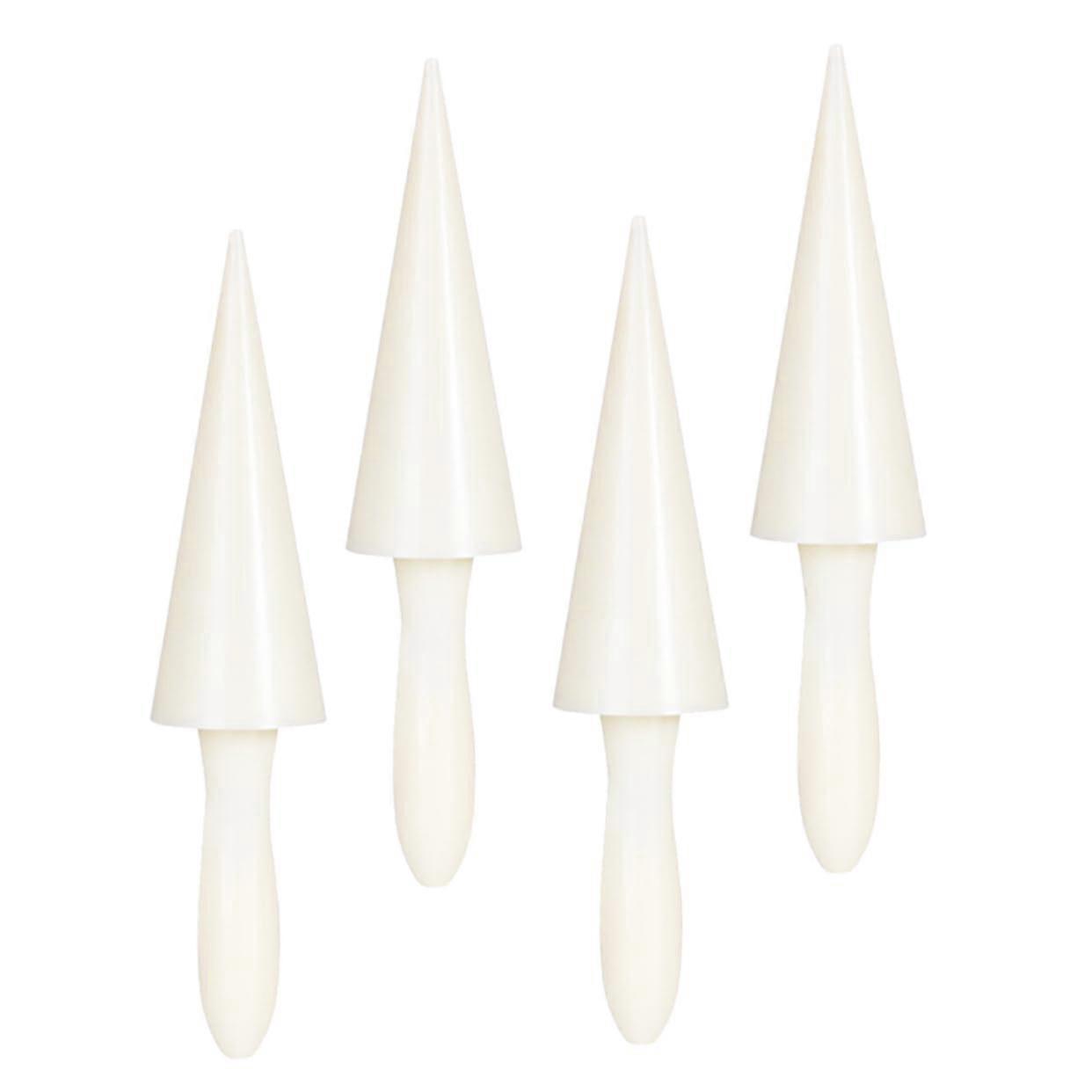 Cone Shape Waffle Machine Set for Ice Cream Cones and Waffle Rolls, ABS Waffle Iron Accessories, 4-Piece Kitchen Tool