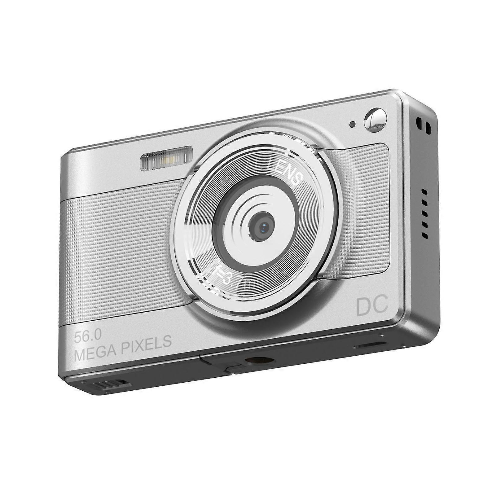 1080P Digital Camera Digital Video Camera Camcorder 56MP 2.88 Inch IPS Screen 8X Digital Zoom AF Auto Focus Anti-shake Face Detect with 32GB Memory C