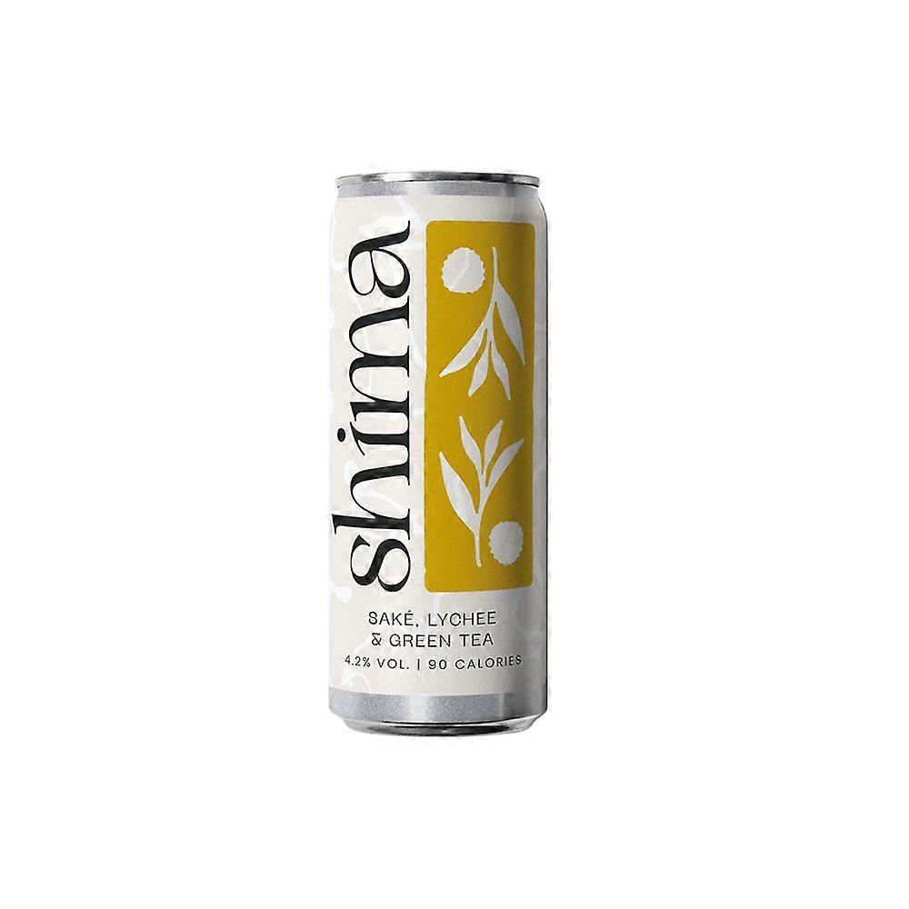 Shima Drinks Lychee & Green Tea Sake Spritz Slim Can 250ml