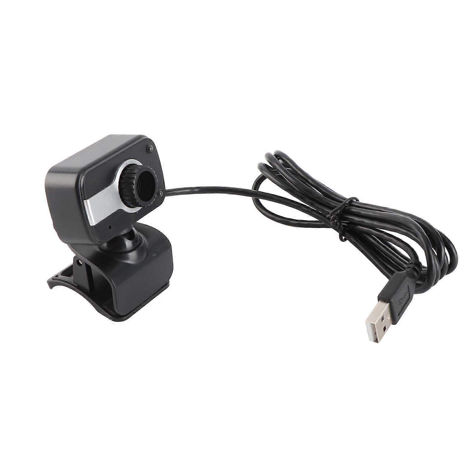USB Webcam with Mic 0.3MP 360 Degree for LCD Screen Laptop PC Night Vision MSN/ICQ