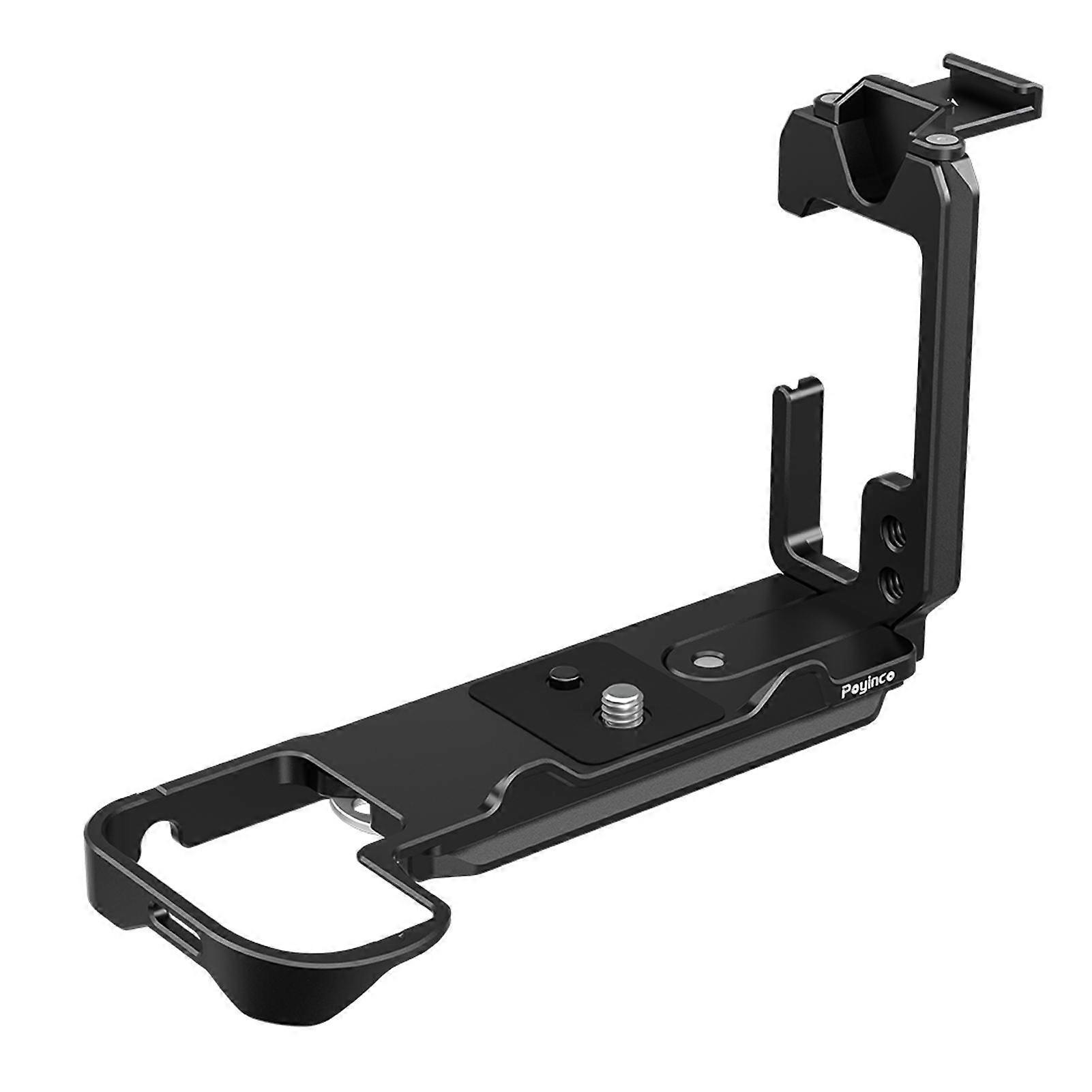 L Halterung Schnellwechselplatte für DSLR & Stabilisator - Arca-Swiss, Cold Shoe Mount