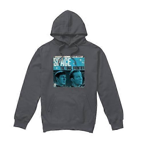 Star Trek Mens Final Frontier Cover Hoodie
