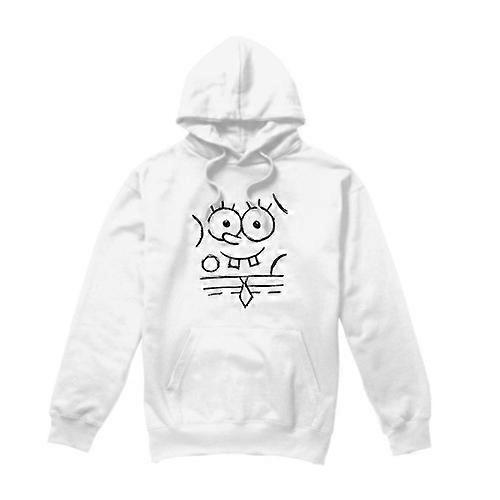 SpongeBob SquarePants Mens Sketch Smile Hoodie
