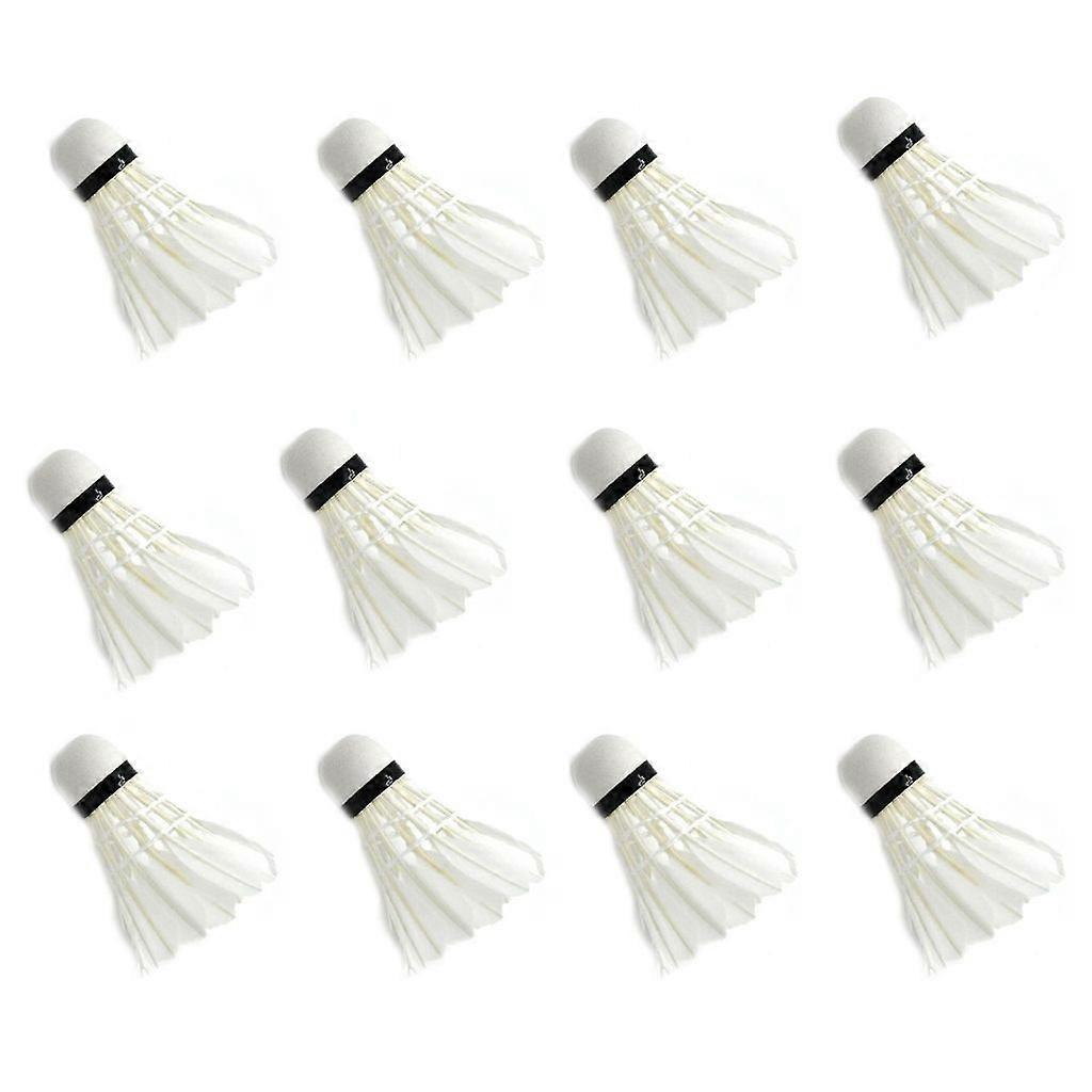 Feather Badminton Shuttlecocks, Professional High Speed Badminton  Set