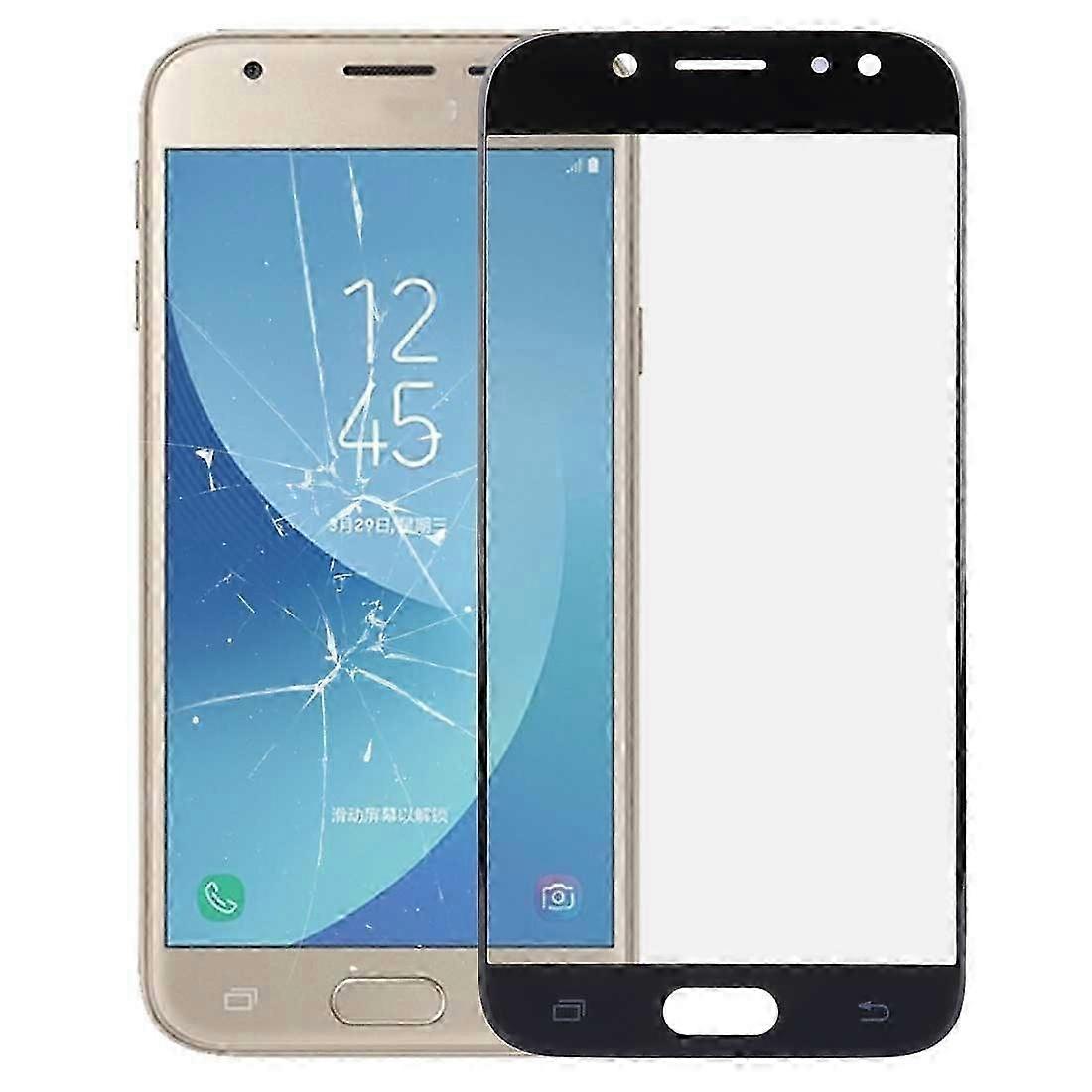 For Galaxy J3 / J330 Front Screen Outer Glass Lens 2025