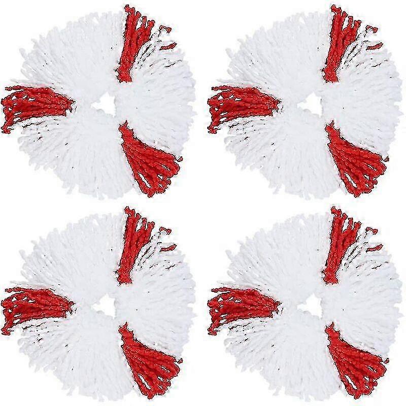 4 Pack Microfiber Mop Head Replacement for O-Cedar 360 Swivel Mop