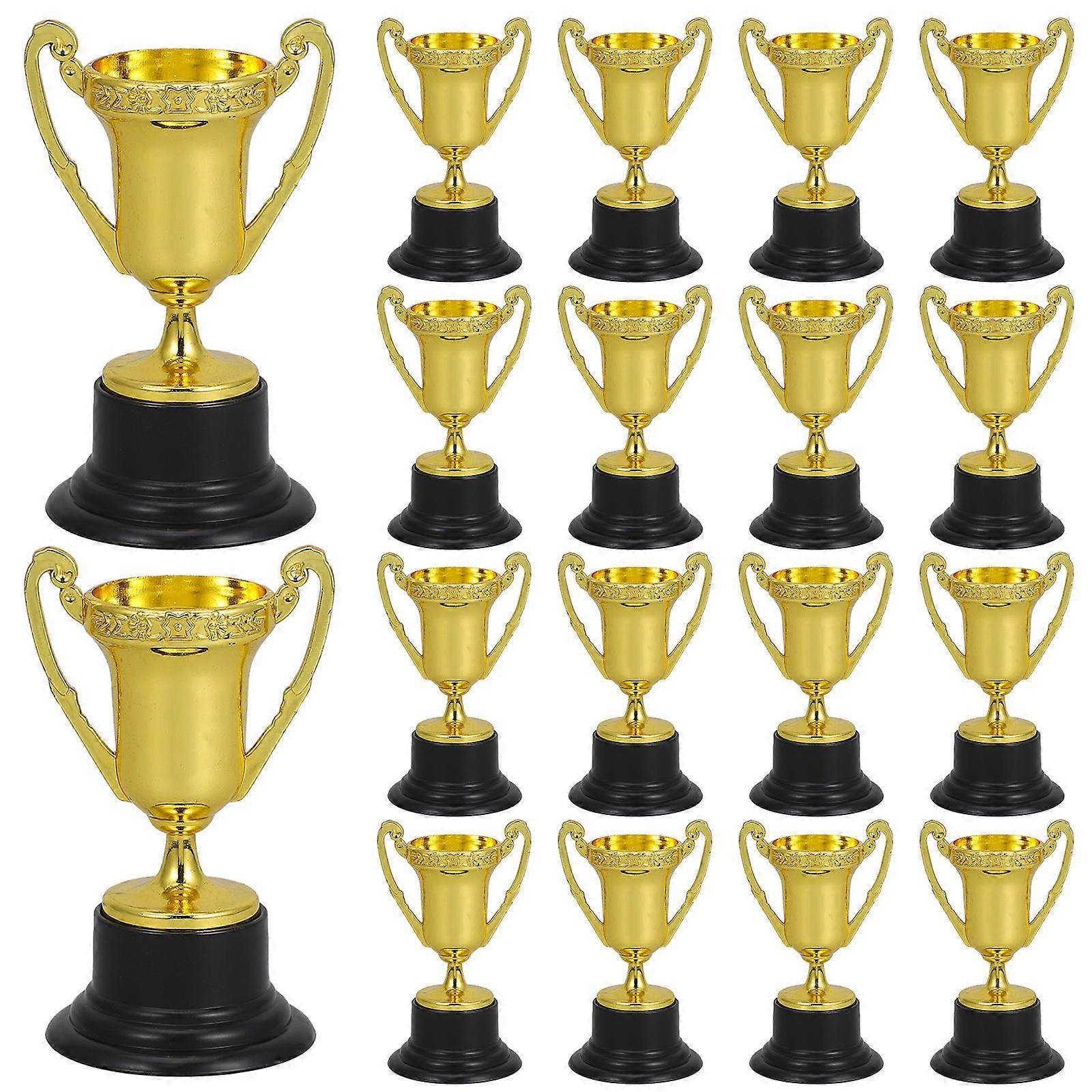 Plastic Trophy with Base, Great for Handing Out Prizes in Children's Games and Events