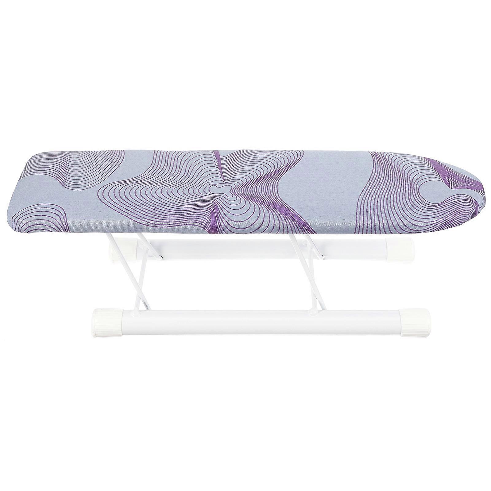 Compact Portable Ironing Board for Small Spaces – Non Slip Stable Design for Home, Dorm, and Travel Use – Ideal for Sleeves and Small Area Ironing