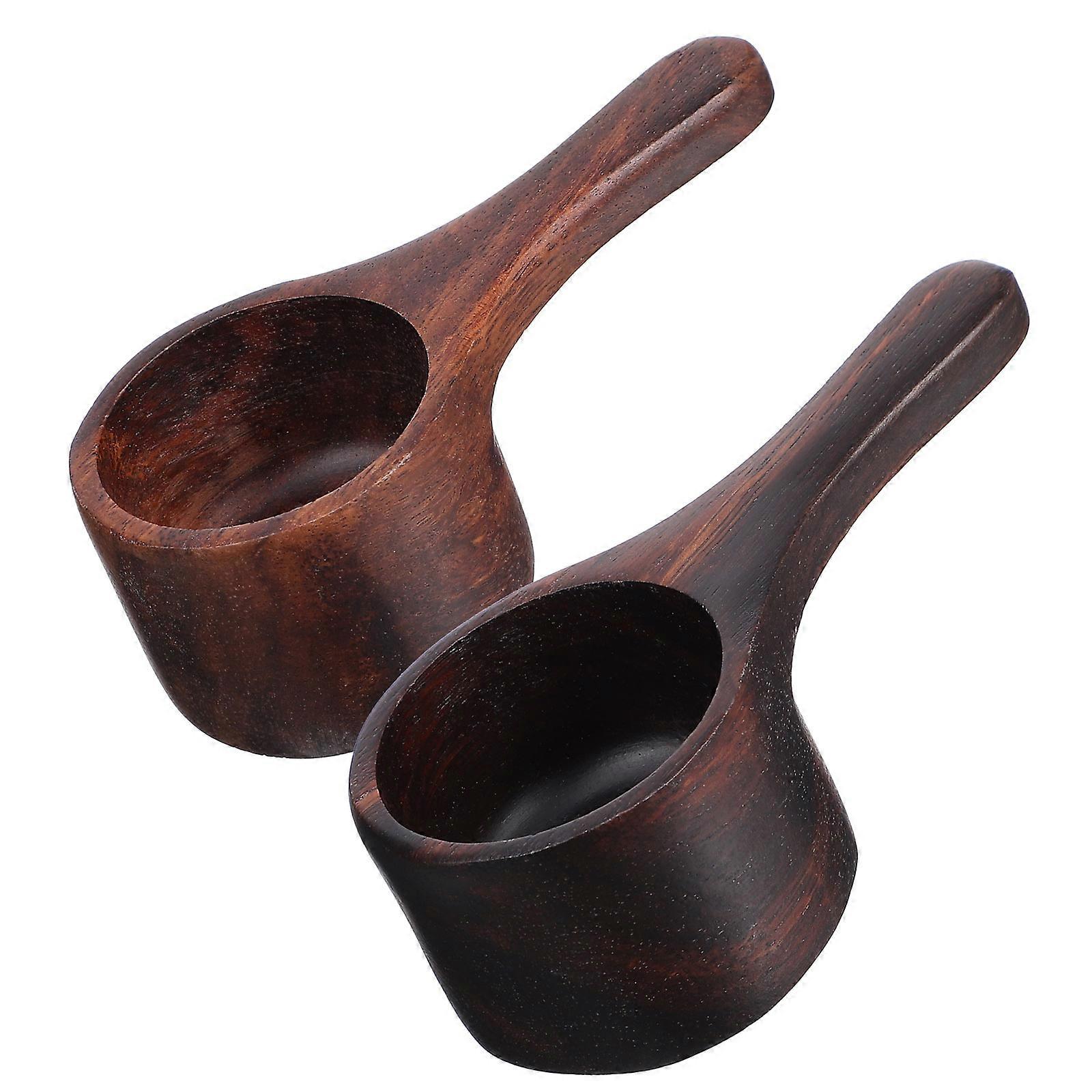 Wood Coffee Scoop, Functional Measuring Spoon Everyday Use, Easy Cleaning