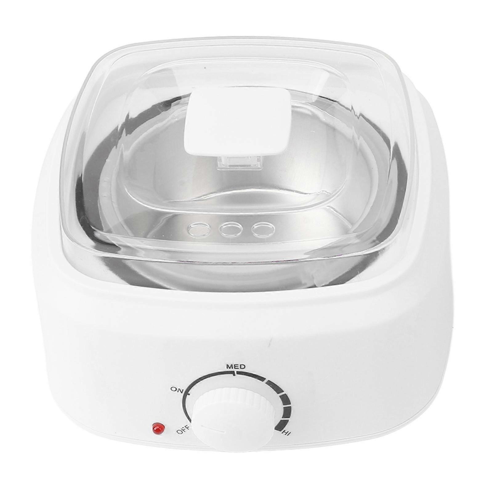 ミニワックス加熱機ワックスウォーマーヒーターは、脱毛USプラグ用蓋110-240Vを貫通します