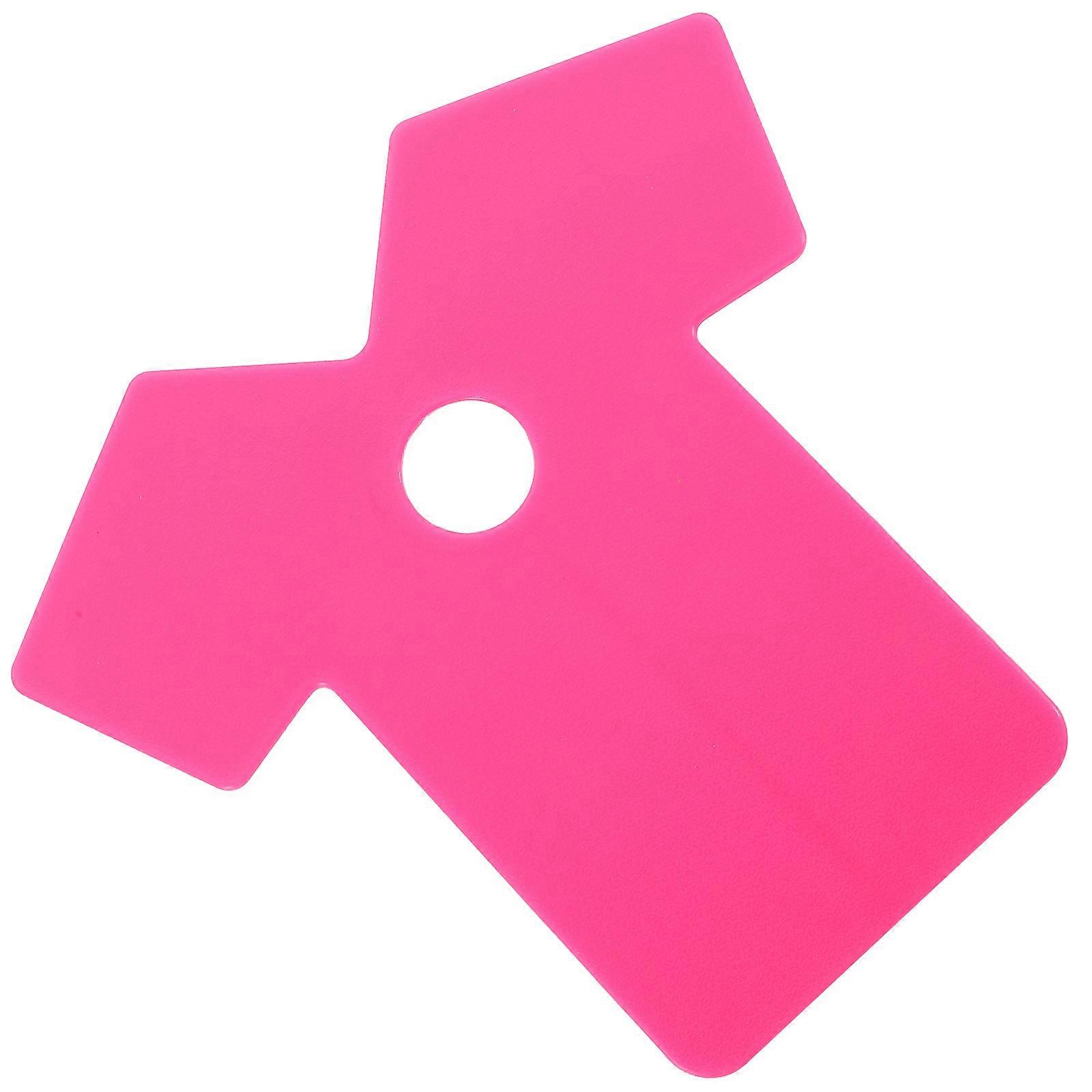 Handheld Ironing Mat Collar Ironing Board for Formal Occasions Rosy 18.2X17.2CM Ironing 1Pack