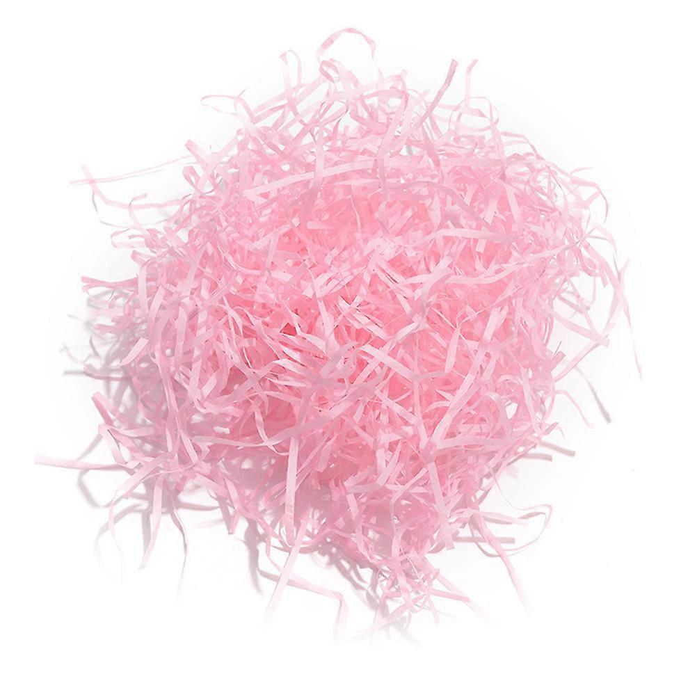 Shredded Packing Paper Paper Raffia present Box Fillings Light Pink 0.2*22cm 1Pack