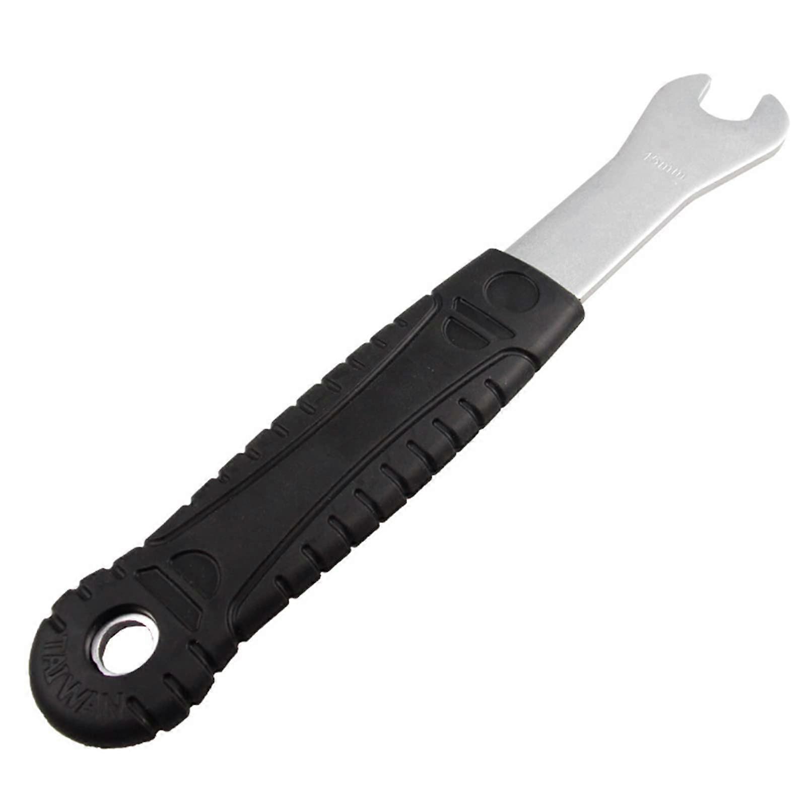 15 mm Pedal Wrench for Bike Repair and Assembly, Long Handle Tool for Overhauling and Maintenance