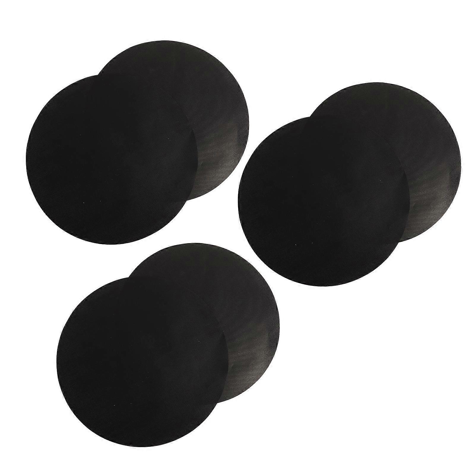 Reusable NonStick Mats for Air Fryer Black Specially Designed Practical Kitchen Gadgets 6pcs