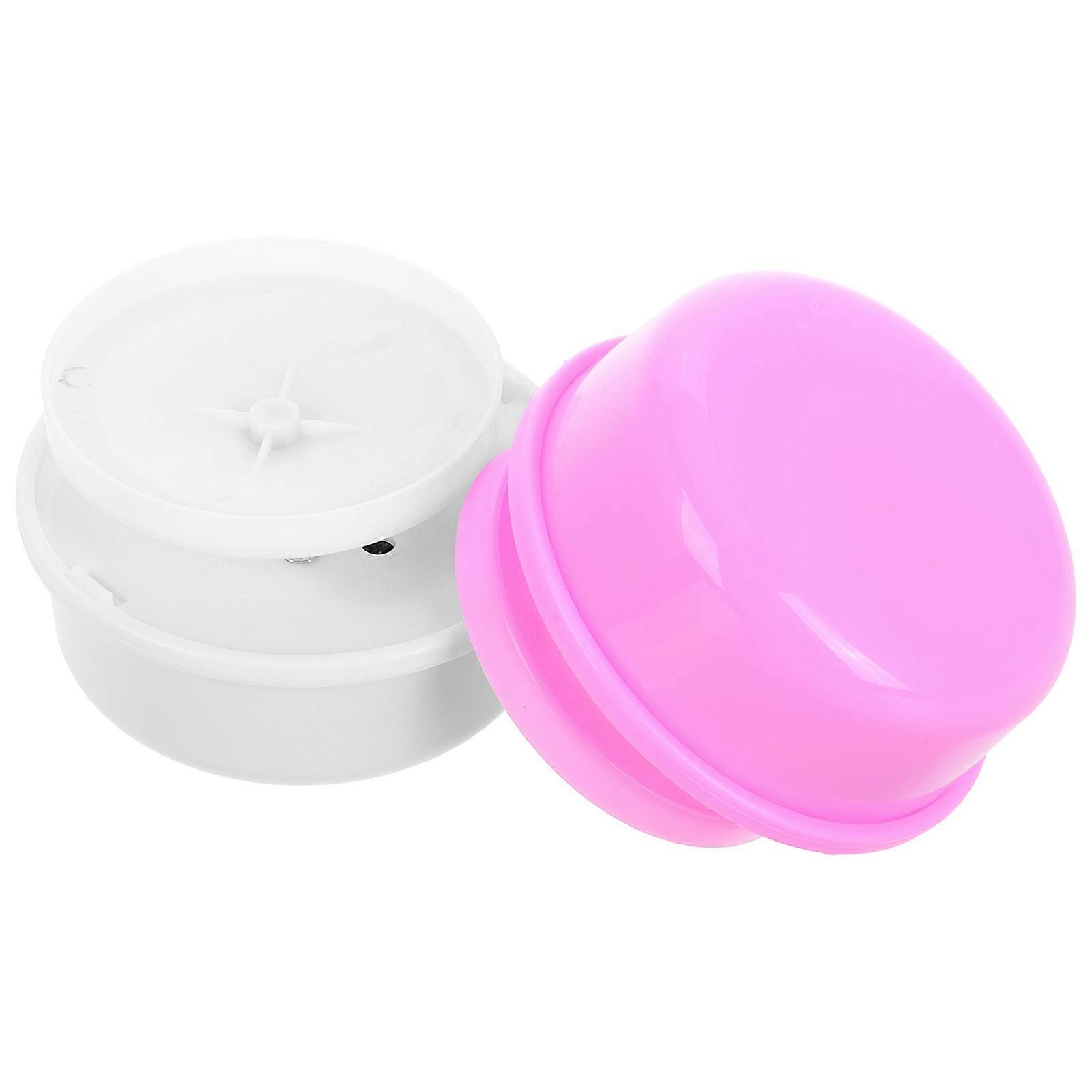 Music Box Part Rotatable Base For Music Box Craft Enthusiasts Plastic 2Pcs
