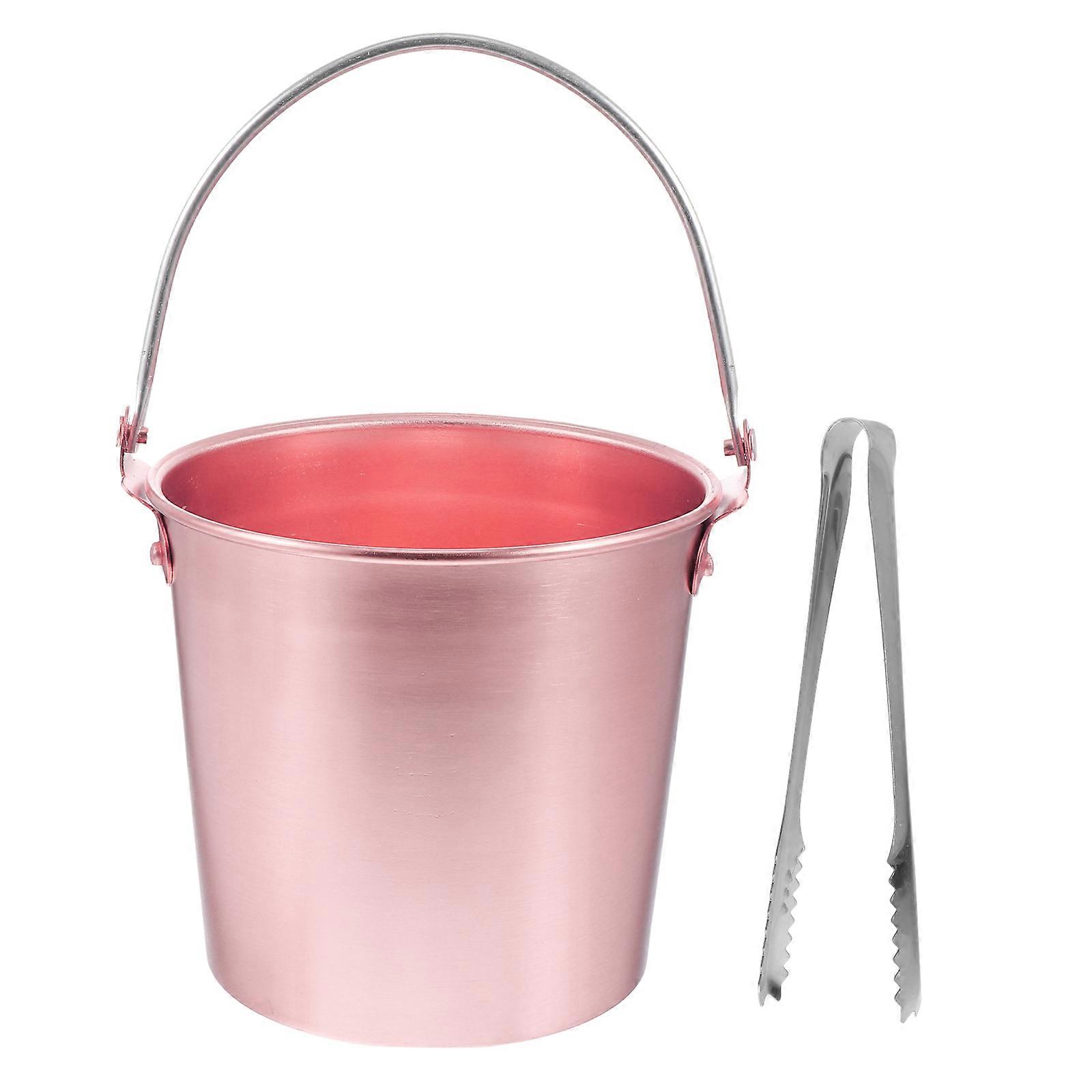 Drinks Cooler Bucket Ice Cooler Beverage Holding Portable Design For Bars 1Pc