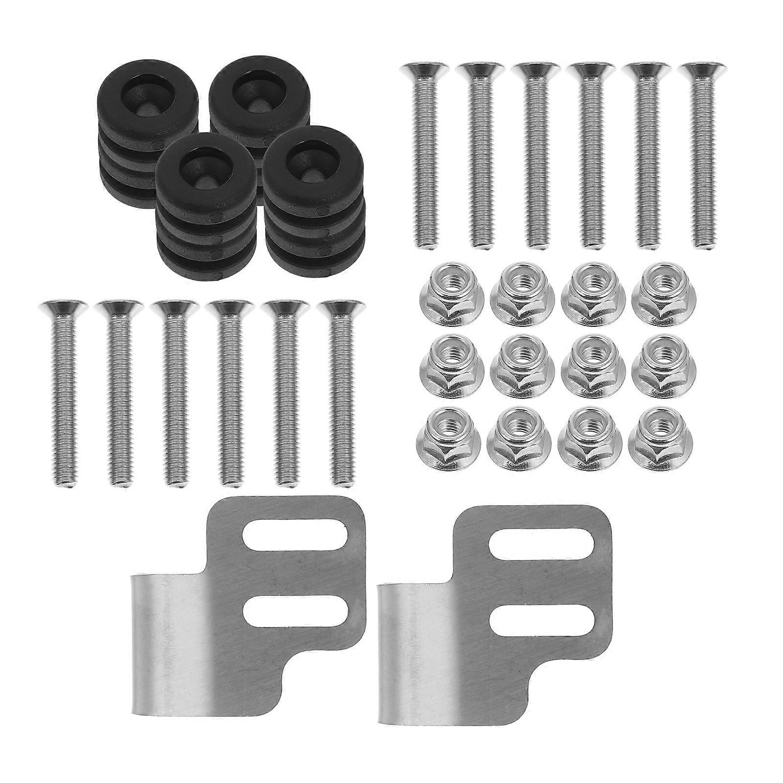 Motorcycle Mounting Bracket Kit Quick Installation Secure Luggage Box Mounting Durable Performance 1 Set