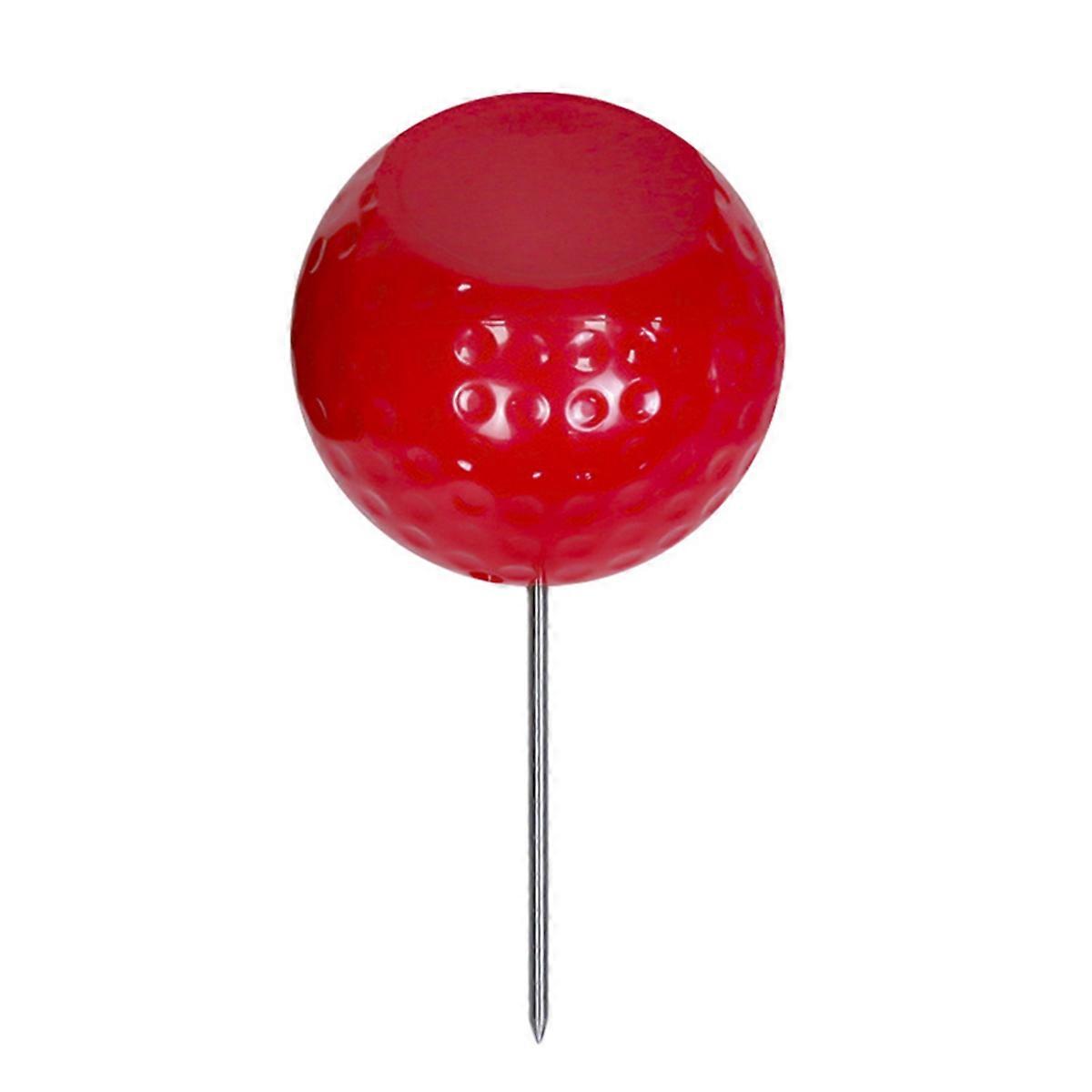 Flight Golf Course Tee Golden Supplies Ball Marker Accessories Red
