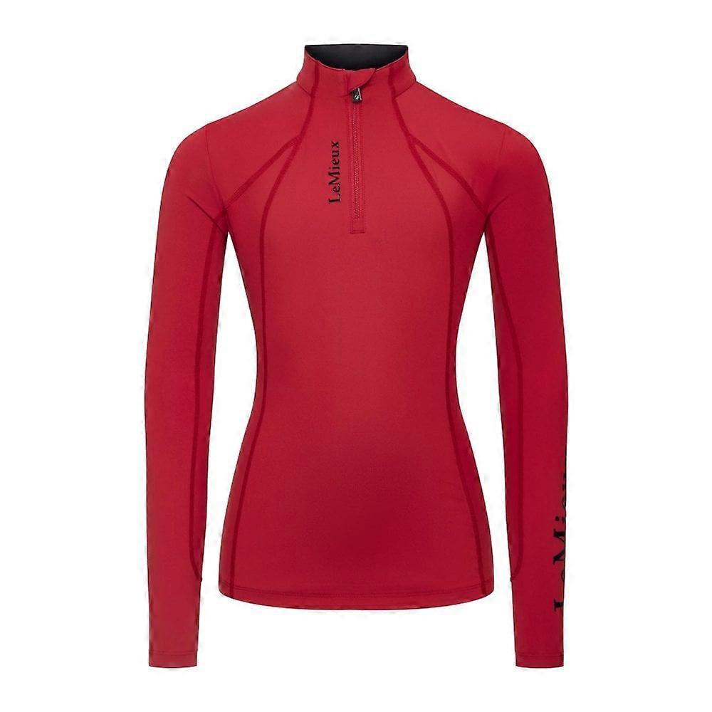 Women's LeMieux Lemieux Classique Womens Long Sleeve Base Layer - Chilli Red