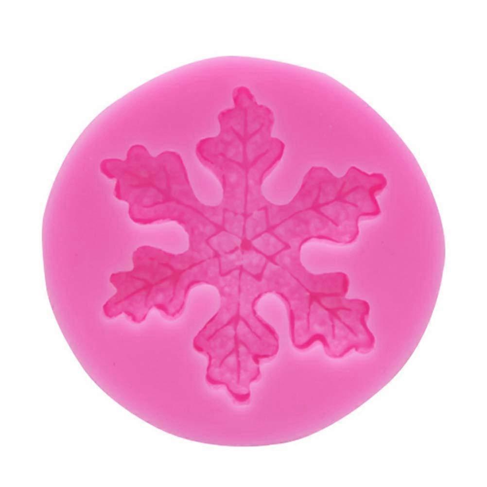 Baking Cake Mold Silicone Pink 7.5 X 7.5 X 1 Cm For Fondant Shaping Party Occasions 1Set