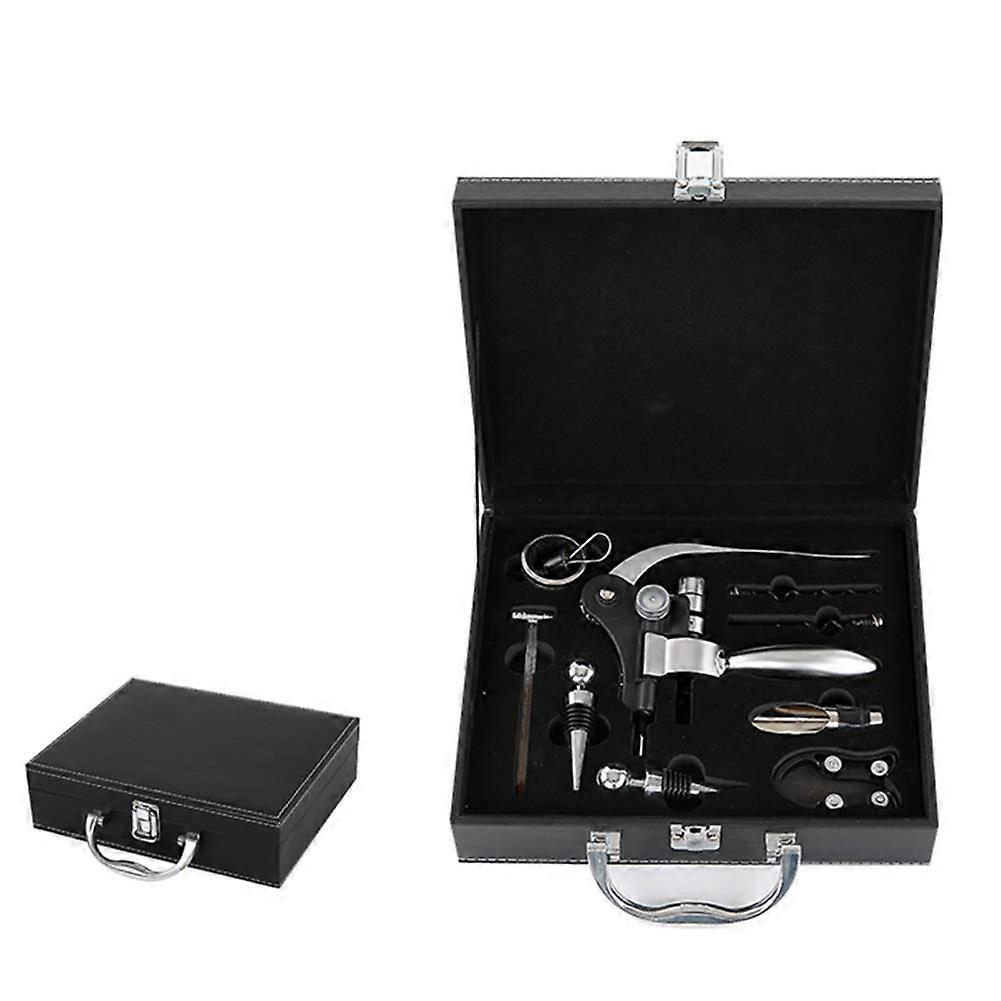 Rabbit Shape Alloy  Corkscrew, Corkscrew, Home Business Bar, Restaurant,  Opener,  Set,  Tool Combination Gift Box (Set of 9),A(C)