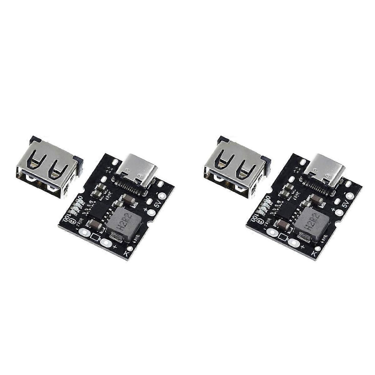 Type-C USB 5V 2A Boost Converter Power Module DIY Charger,No Welding