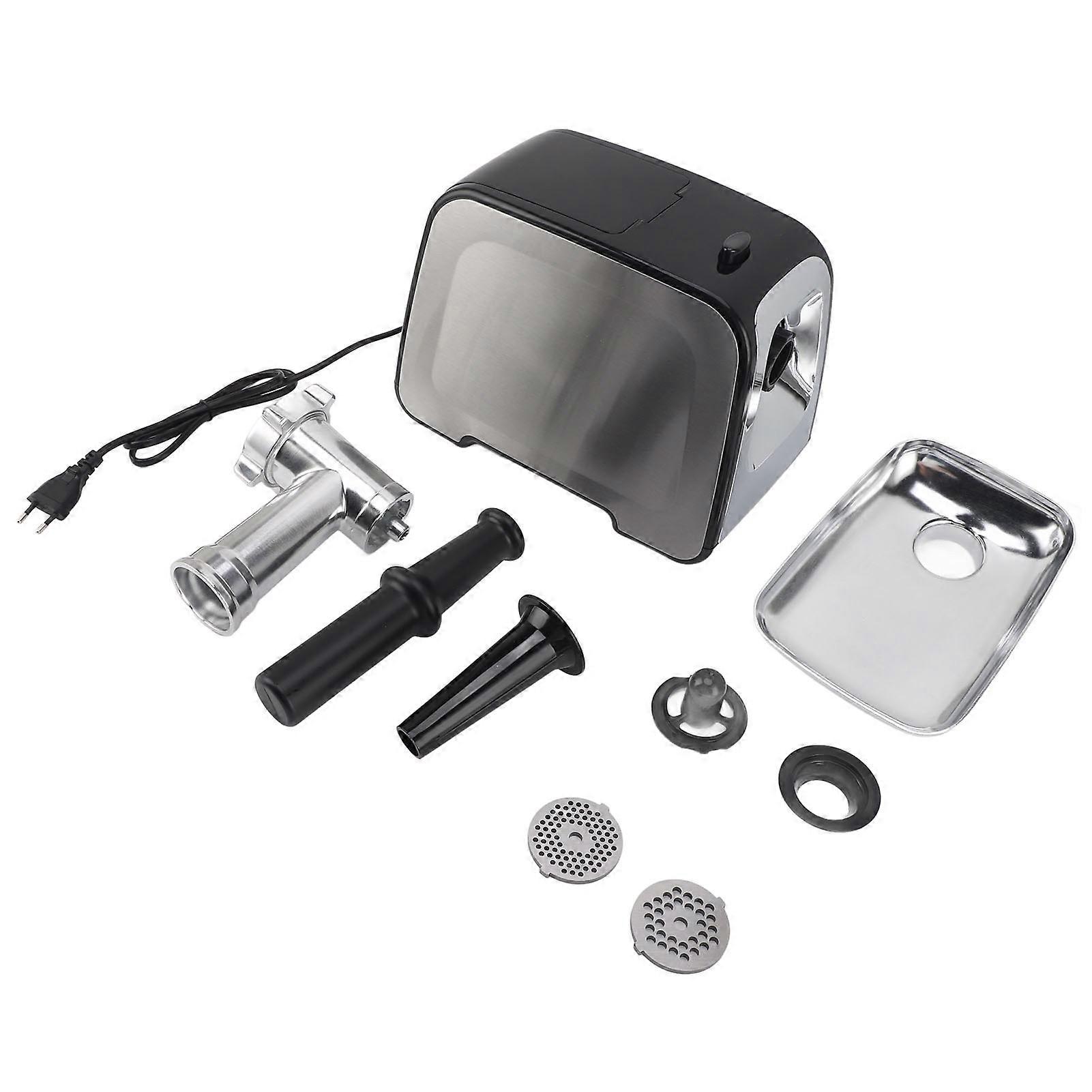 Hachoir à viande électrique multifonction 3 500 W, en acier inoxydable, amovible, pour saucisses