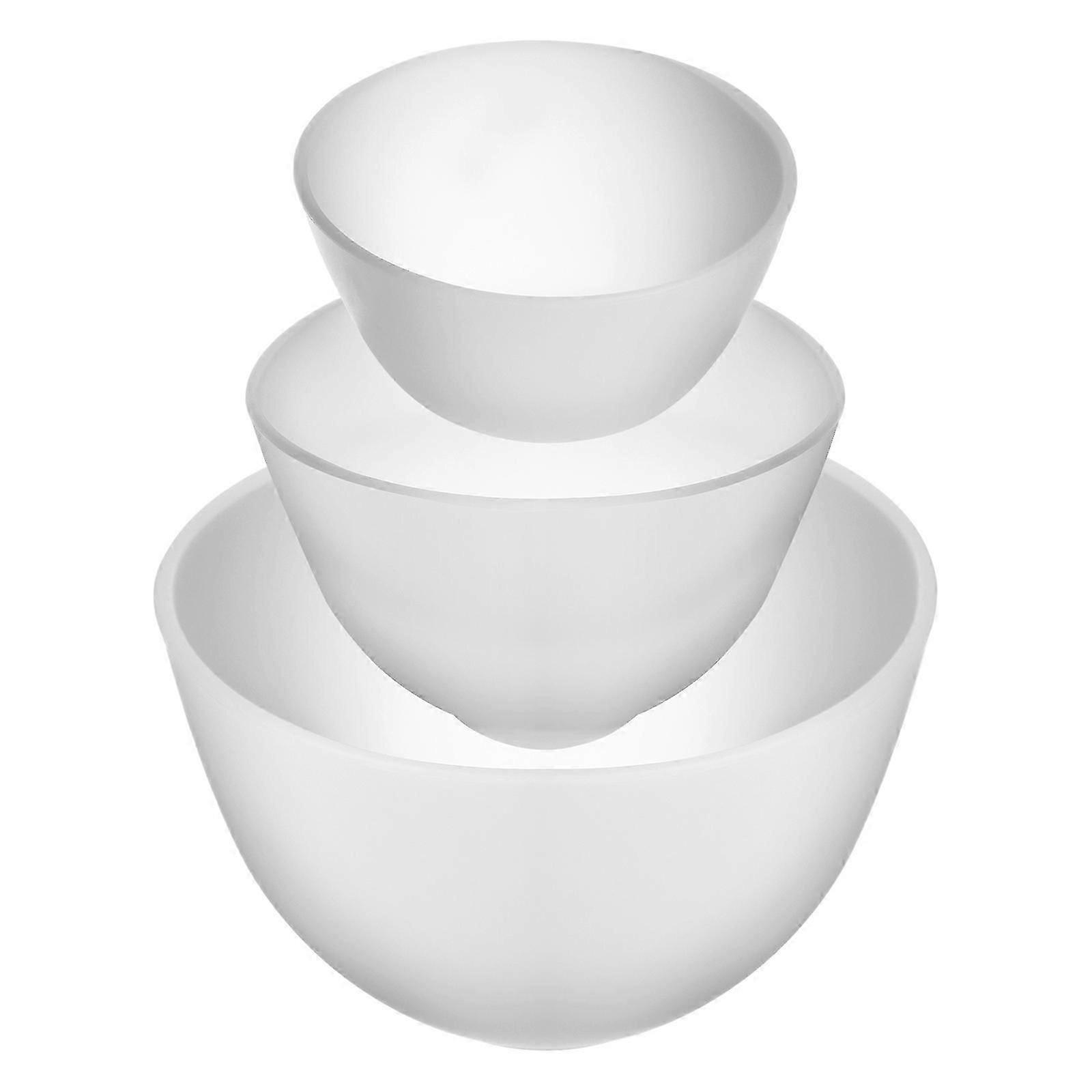 3 Pcs Skincare Tool Facial Bowls Esthetician Silicone Mixing Bowl Mask Mixing Bowl Esthetician Supplies
