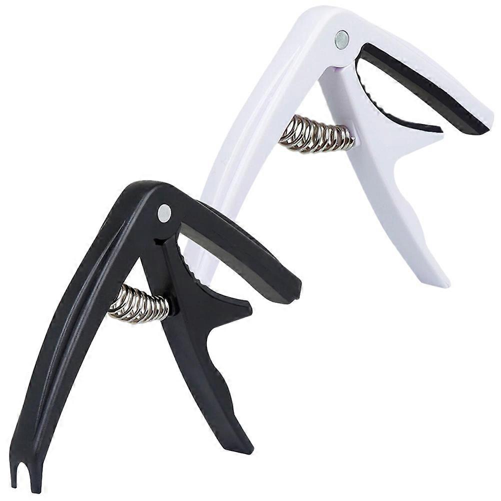Guitar Capo Set Lightweight ABS Capos for Acoustic, Electric Guitars & Ukuleles Durable & Comfortable Playing Accessories for Guitarists