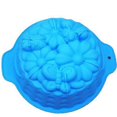 Silicone Big Cake Molds - Flower Crown Shape, Baking Tools for Home Use