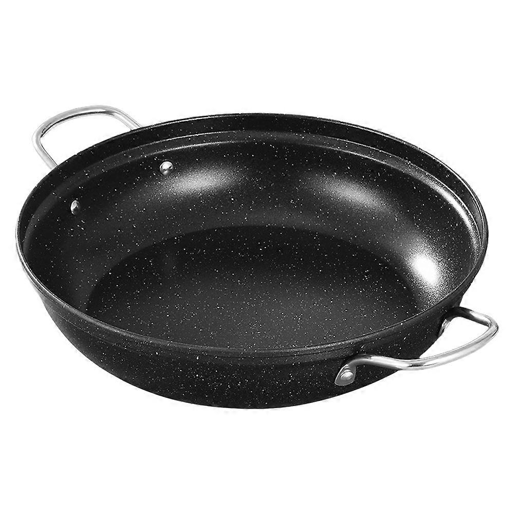 Stainless Steel Round Cooking Pot with Double Handles for Home, Kitchen, Restaurant – High Temperature Resistant, Versatile Seafood Hot Pot and Wok