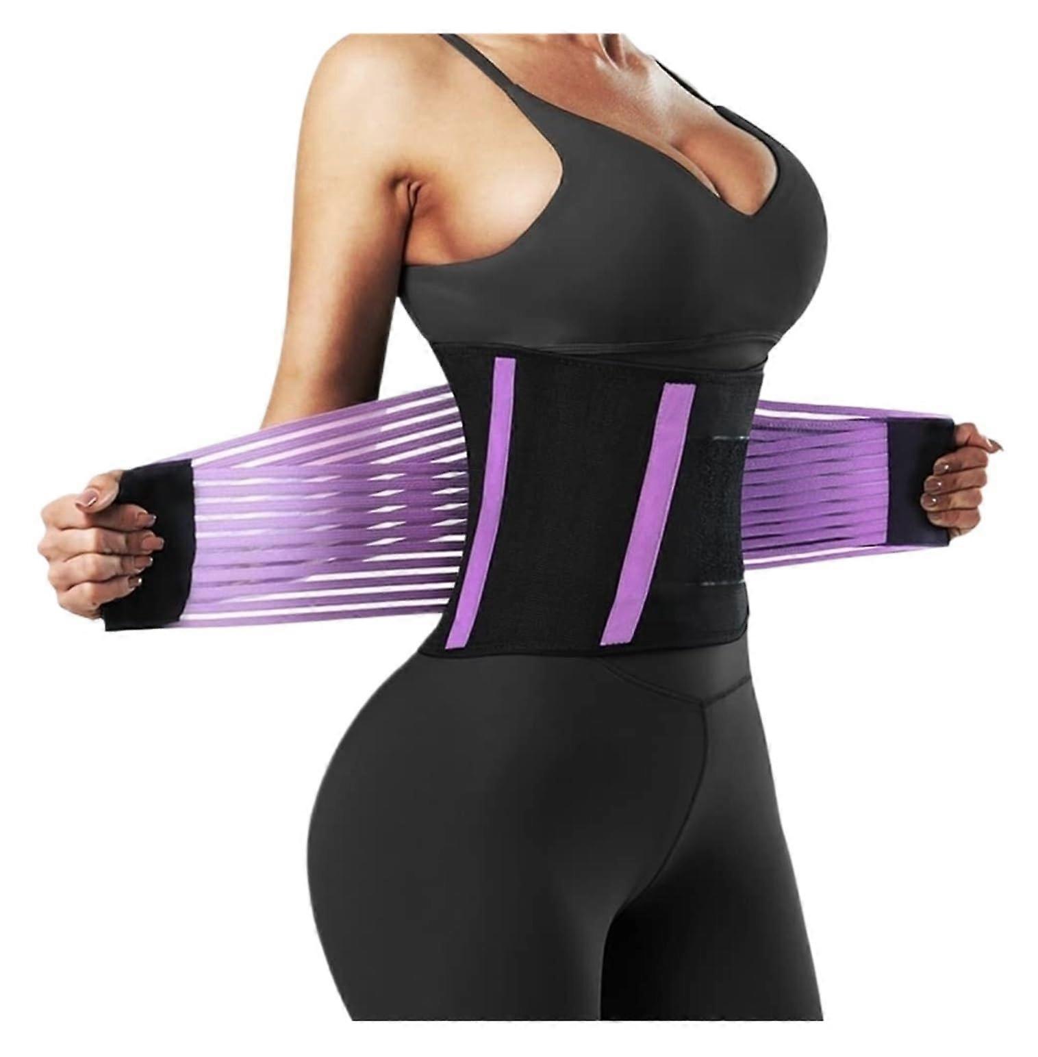 RüCkenstüTzgüRtel XXXL Purple Adjustable Lower Back Support Belt with Breathable Decompression for Posture Correction