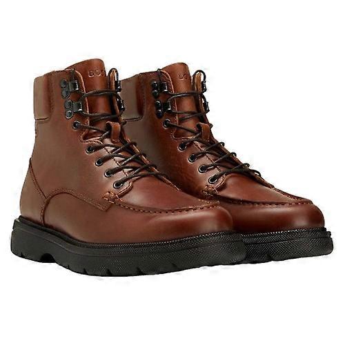 Boss Mens Jacob Leather Ankle Boots