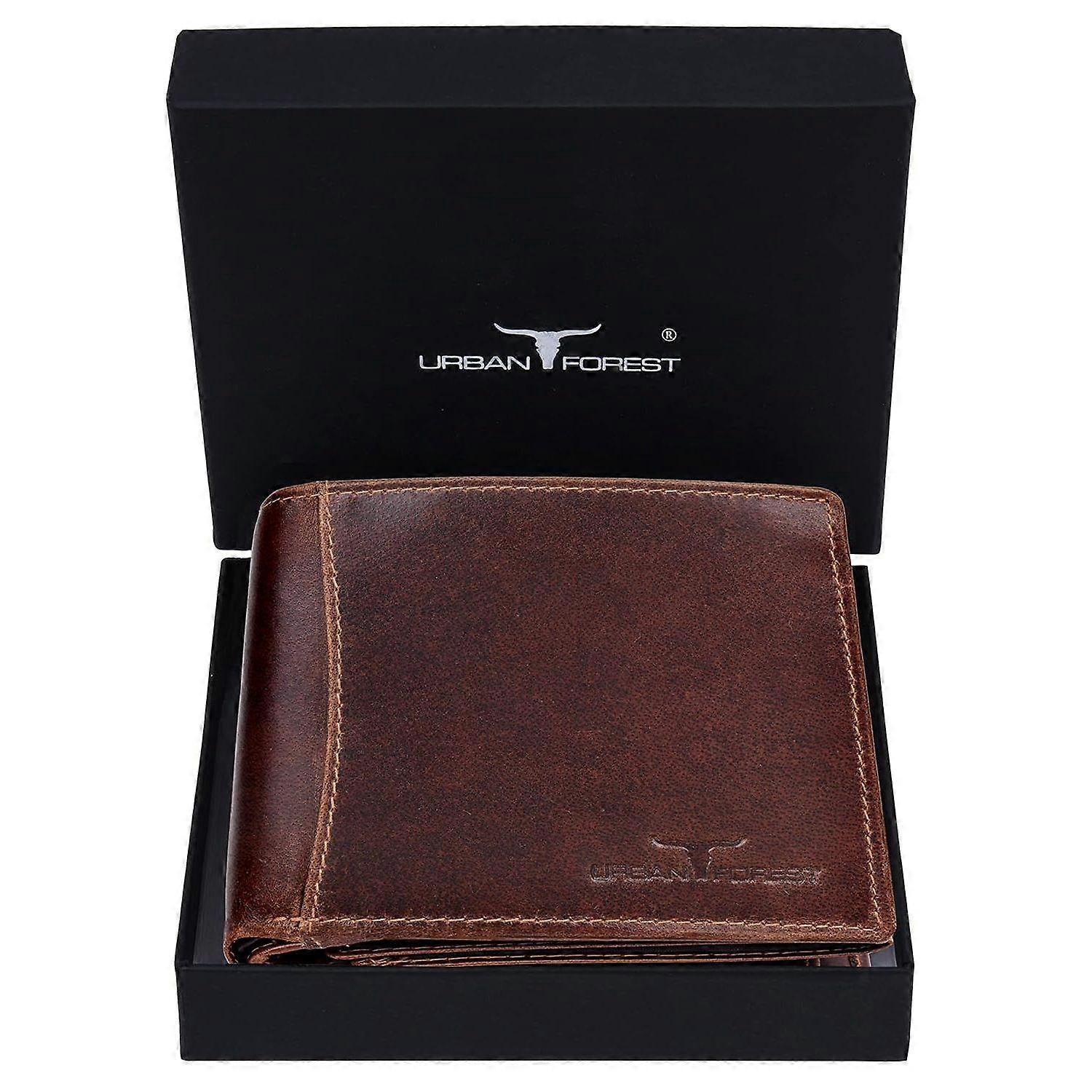 Oliver Caramel Brown Leather Wallet for Men