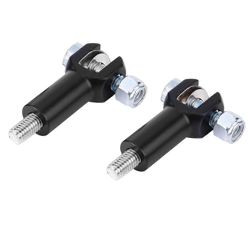 1 Pair Passenger Foot Pegs Support Mount Clevis Kit for Softail 2000-2006 Silver