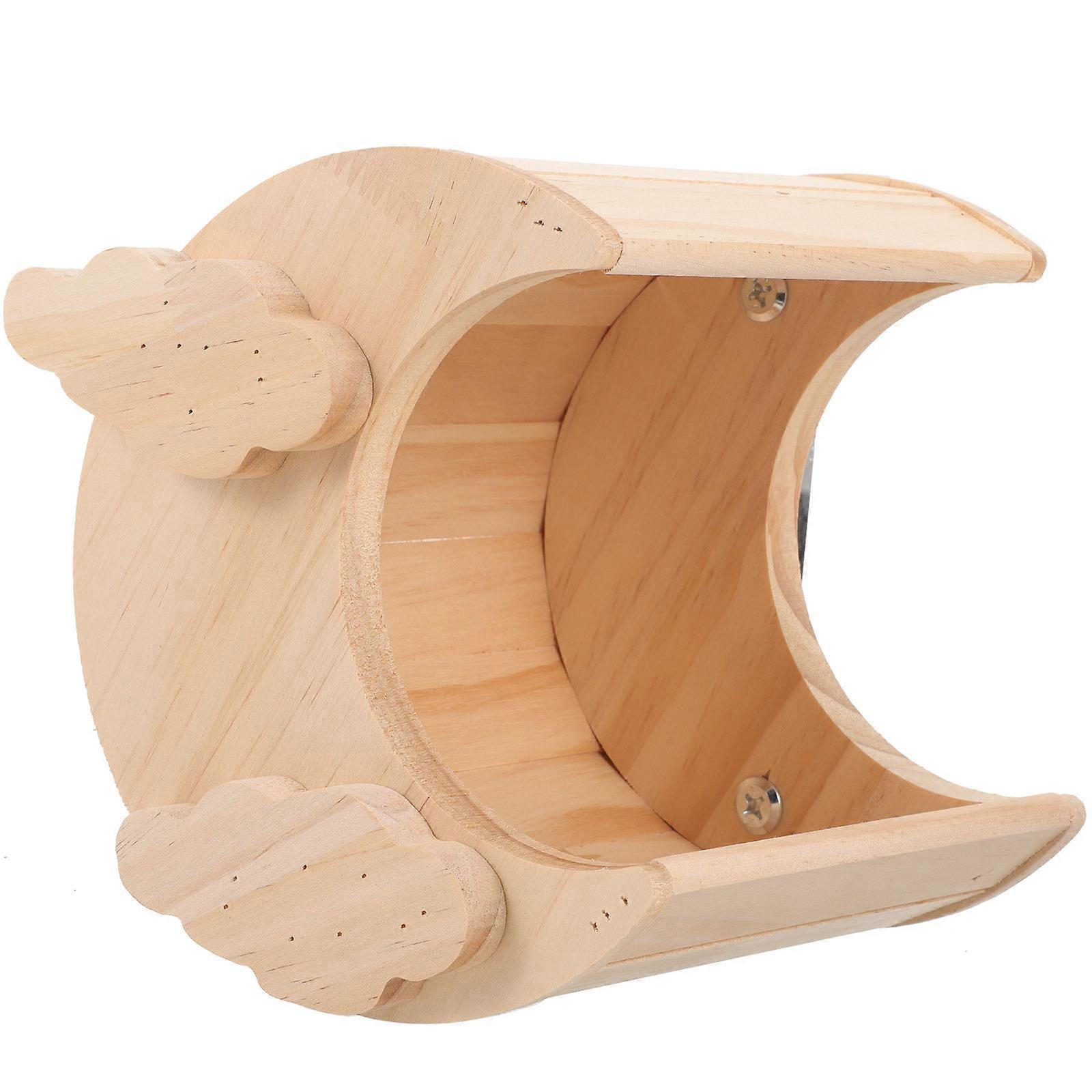 Climbing Exercise Guinea Pig House Beige 18x16.5cm 1Pack