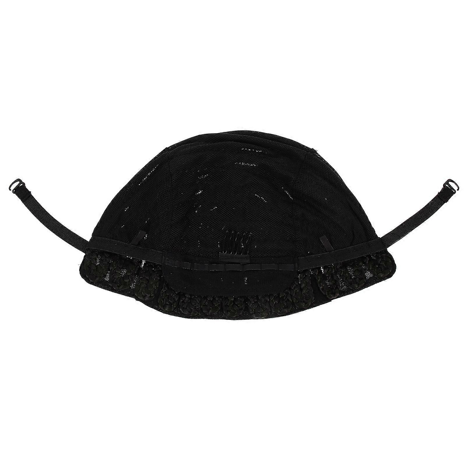 Breathable Braided Wig Hair Net Liner for Comfortable Wear and Secure Fit – Ideal for Crochet Cornrows, Black