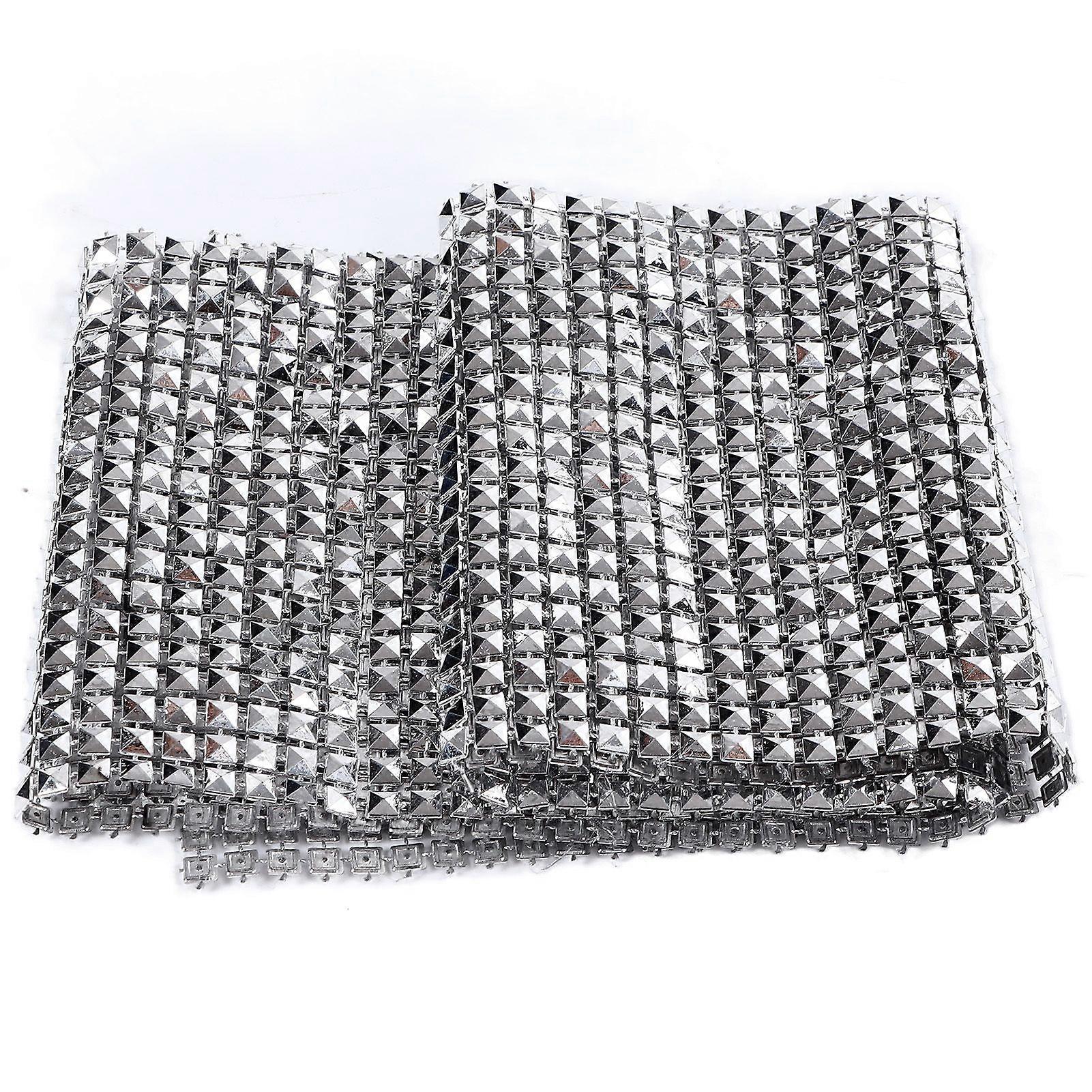 2025 Ultimo modello 5 pezzi nastri di strass Tetragonum scalabile 1 iarda durevole