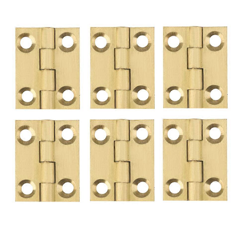 Furniture Hinge Cabinet Hardware Hinges Rust-resistant Indoor Installation 6Set