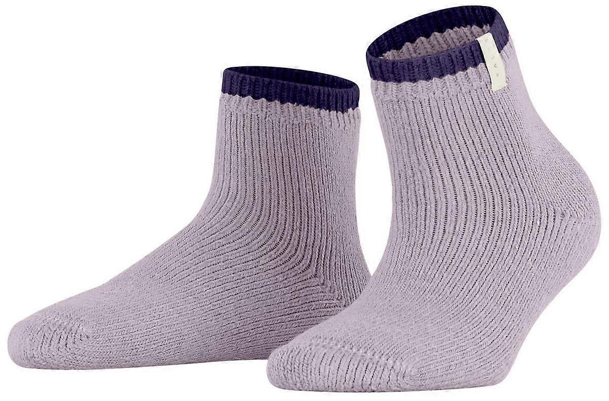 Falke Cosy Plush Calzini Corti - Argento Iris Viola